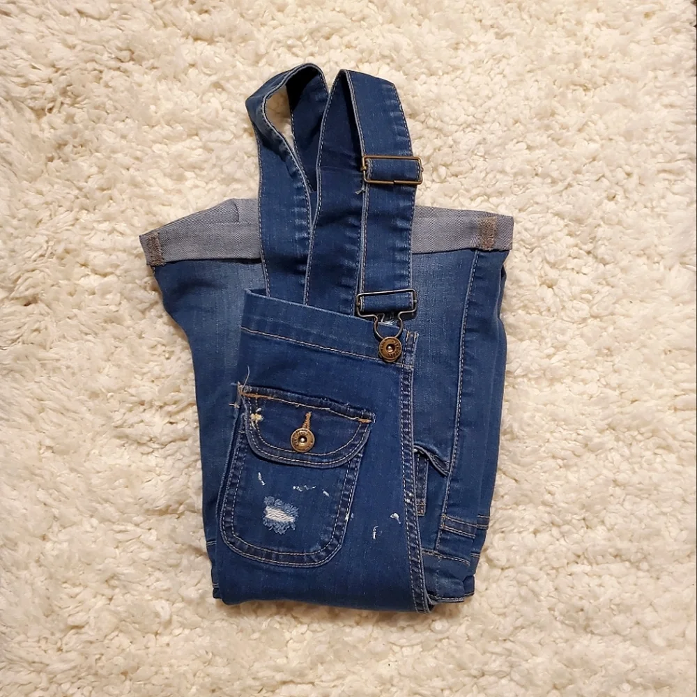 WAX JEANS Overalls Shorts - Picture 9 of 9